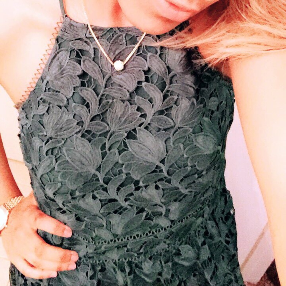 Ann Taylor Flower Print Midi Dress